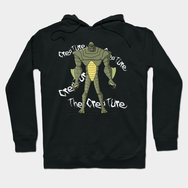 The Creature from the Black Lagoon Hoodie by AndrewKennethArt